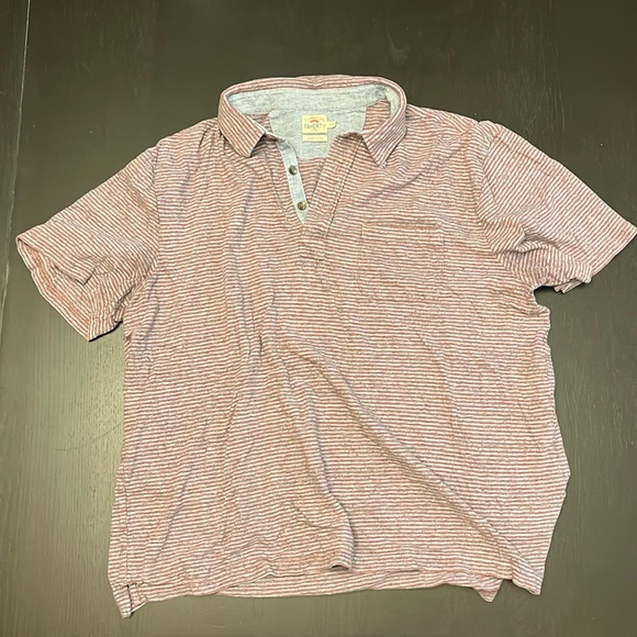 Men’s XL Faherty Organic Cotton Polo Shirt - Picture 1 of 8
